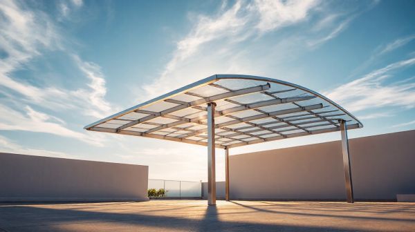 Carports en aluminium personnalisés disponibles à Rouen