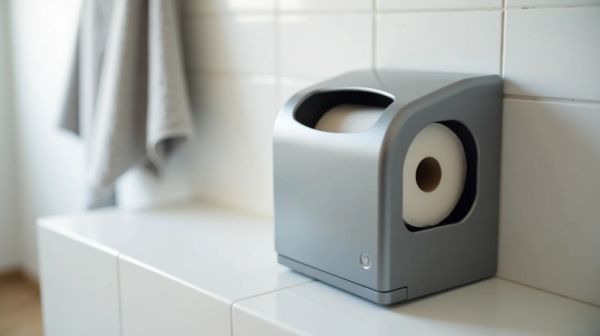 Choisir un distributeur gris métallisé pour papier toilette : avantages et installation
