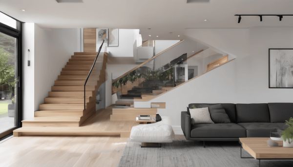 Moderniser un escalier en bois pour un intérieur contemporain